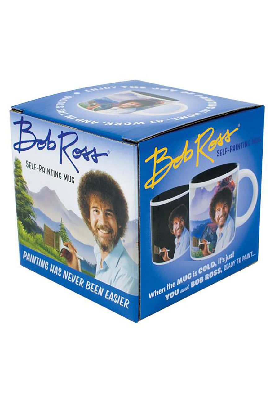 Bob Ross Self-Painting Heat Reveal Mug