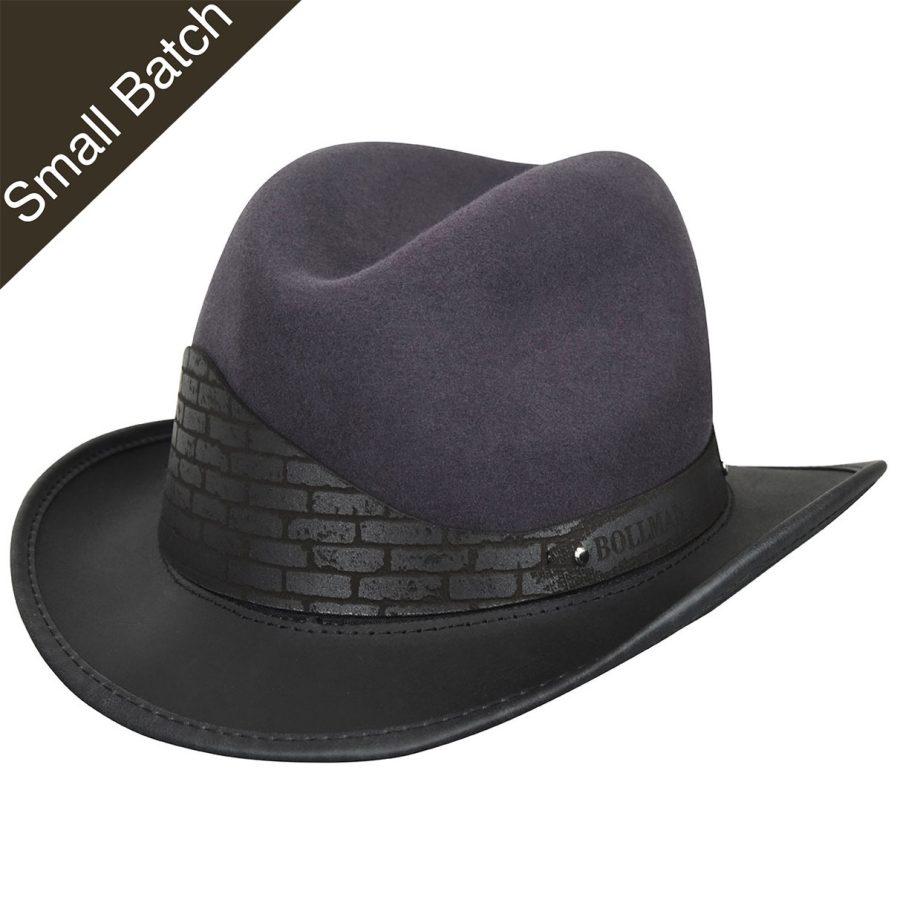 Bollman Fedora - Shale/L