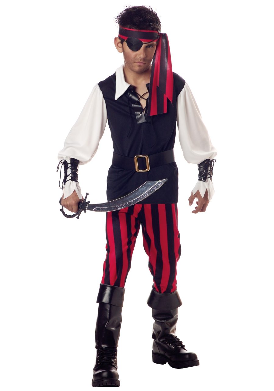 Boy's Cutthroat Pirate Costume