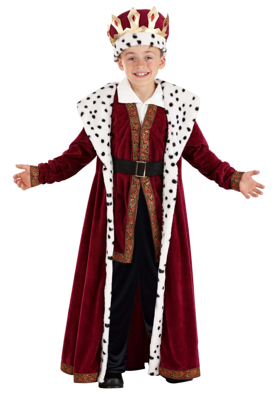 Boy's Deluxe King Costume