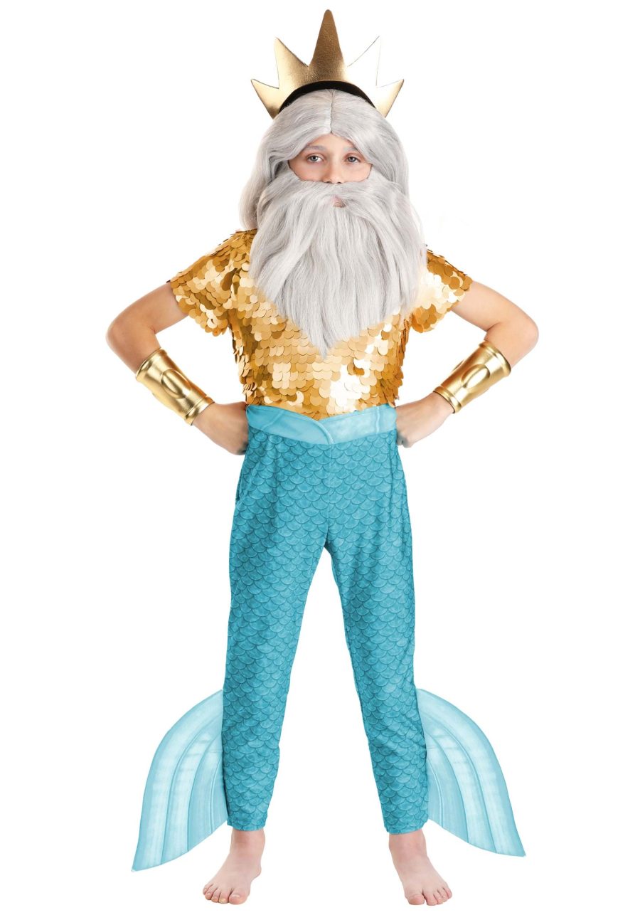 Boy's Disney The Little Mermaid King Triton Costume