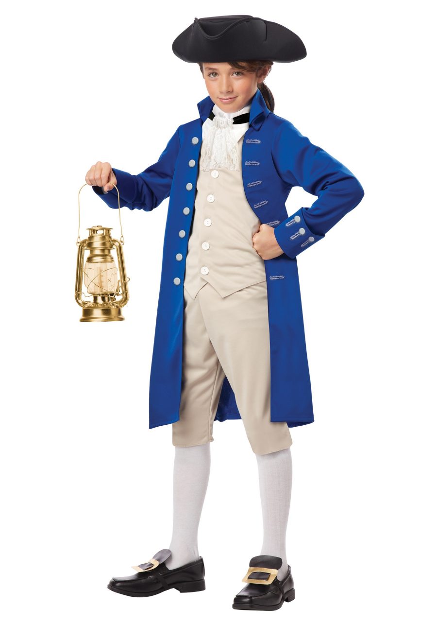 Boys Paul Revere Costume