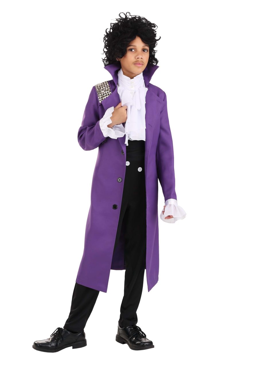 Boy's Purple Rock Legend Costume