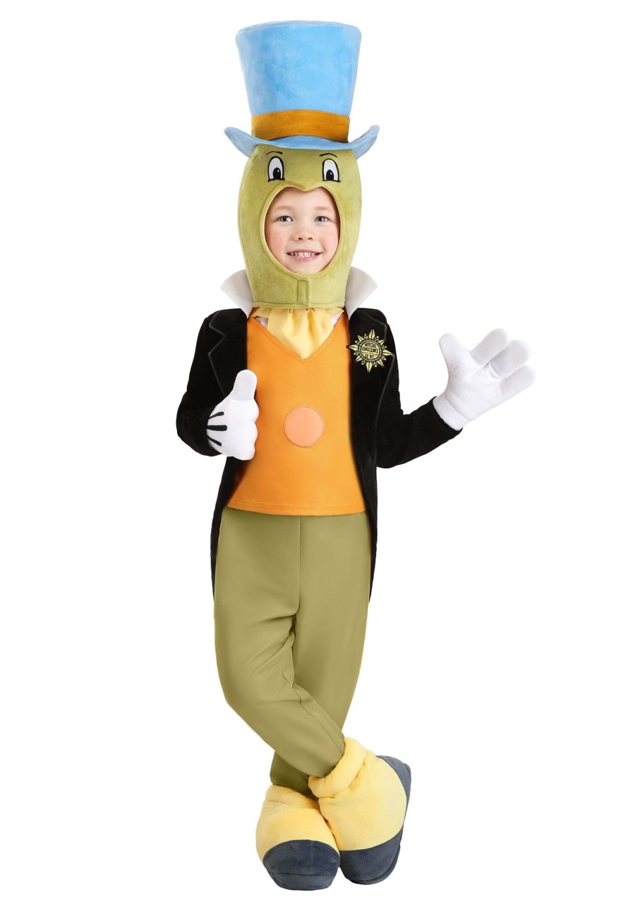 Boy's Toddler Disney Pinocchio Jiminy Cricket Costume