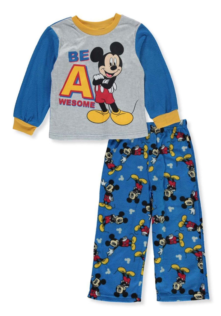 Boy's Toddler Funny Mouse Pajama Set