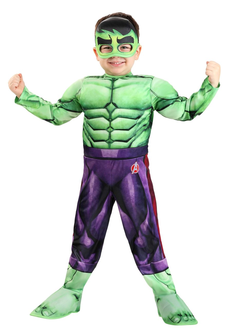 Boy's Toddler Marvel Classic Incredible Hulk Costume