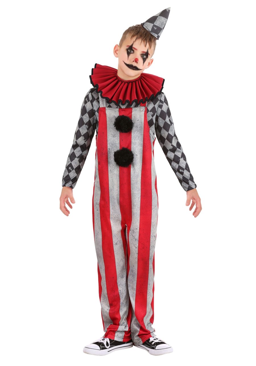 Boy's Wicked Circus Clown Costume