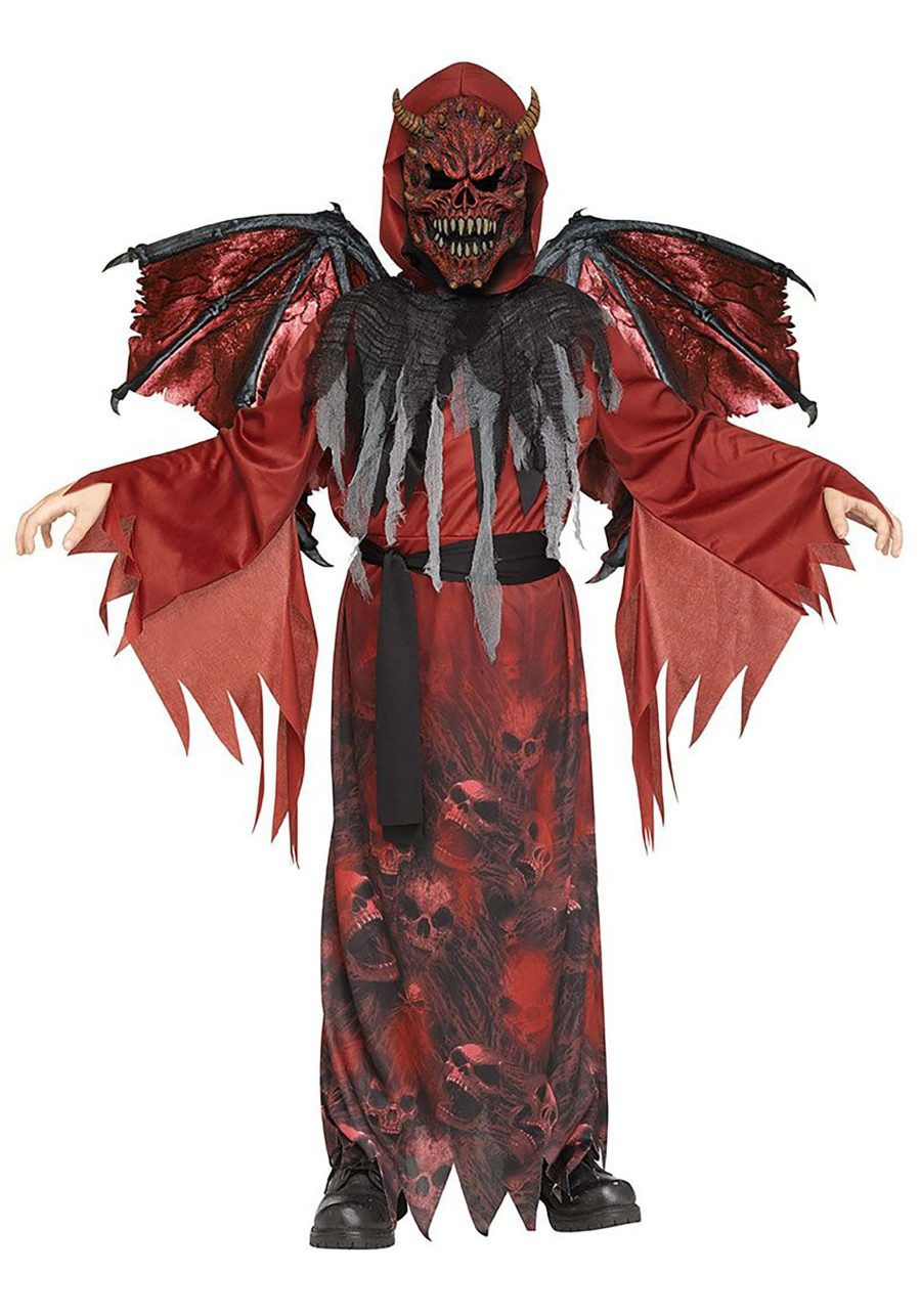 Boy's Winged Demon Costume