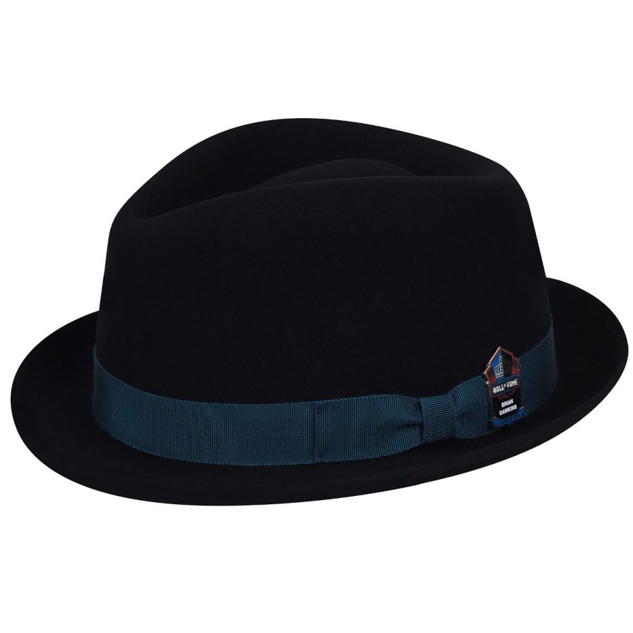 Brian Dawkins Hall of Fame Fedora - Black - Medium - Black/M