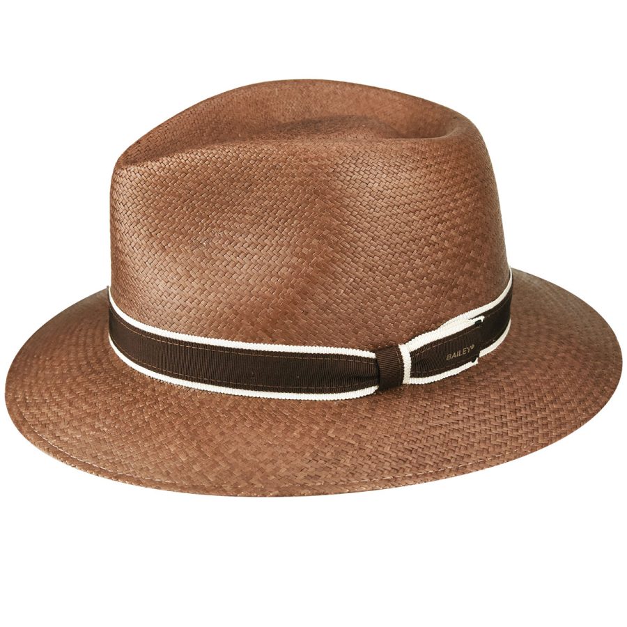 Brooks Panama Fedora - Mushroom/L