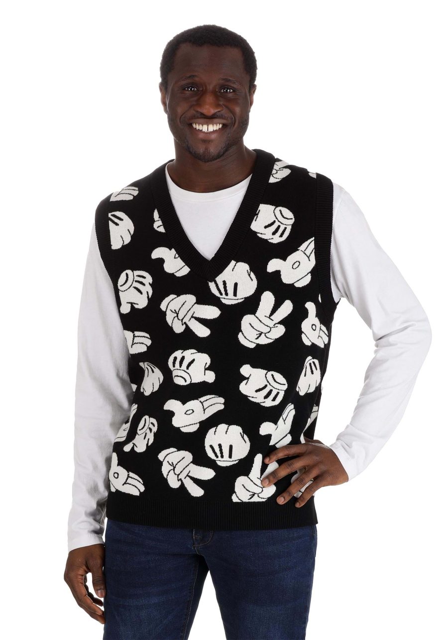 Cakeworthy Adult Mickey Glove Knit Vest