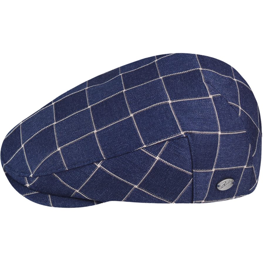 Candler Cap - Navy Check/S