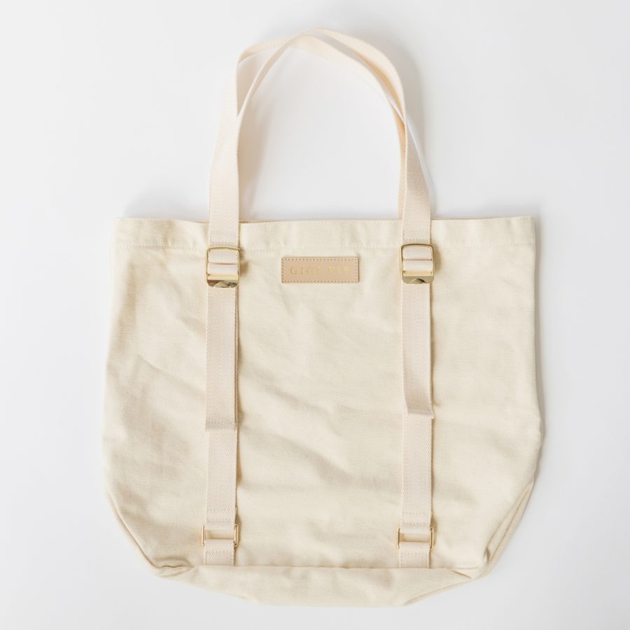 Canvas Hat Carrying Tote - Natural / MISC