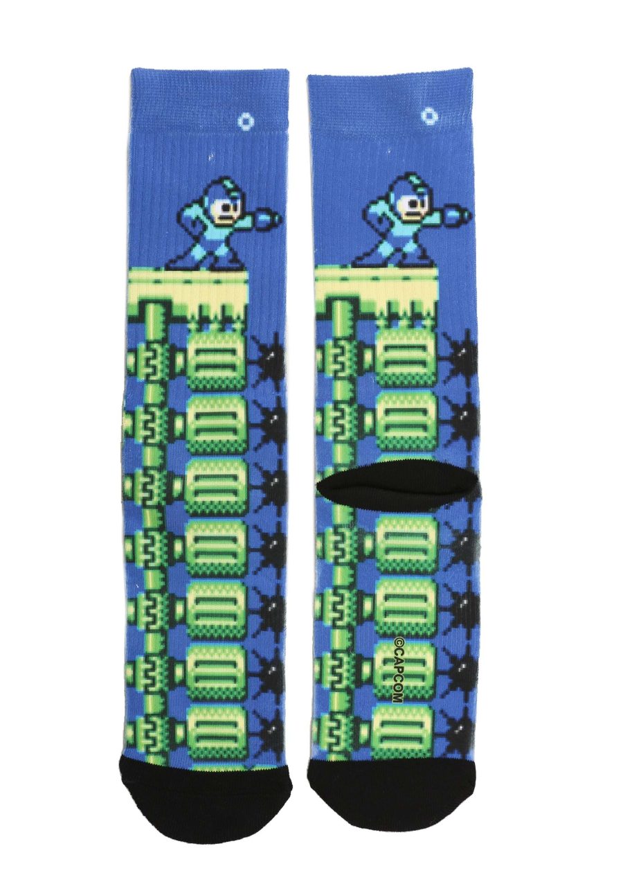 Capcom Mega Man Sublimated Socks