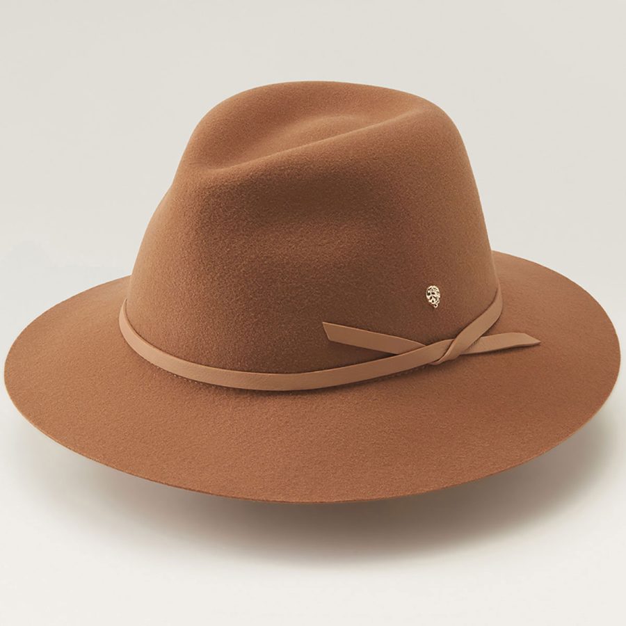 Carly Fedora - Camel/Nut / 1SFM