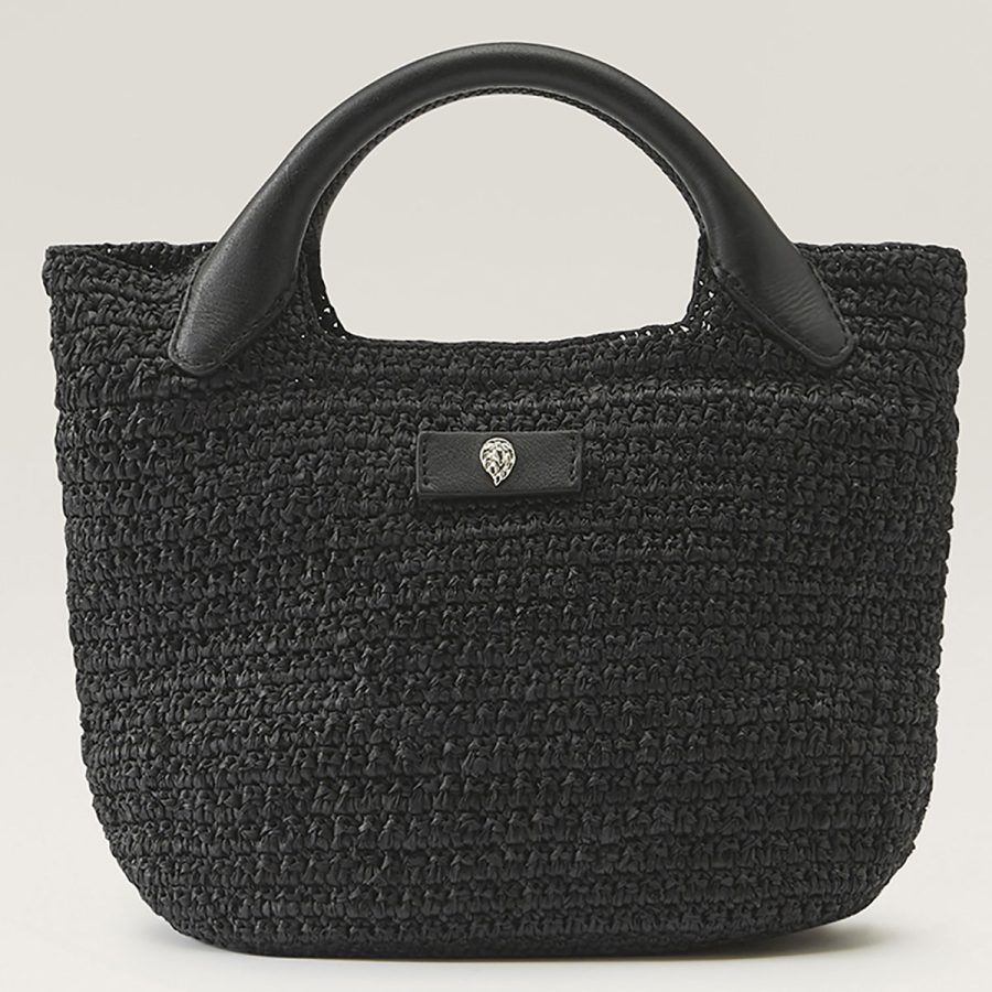 Cassia Mini Basket - Charcoal/Black / misc