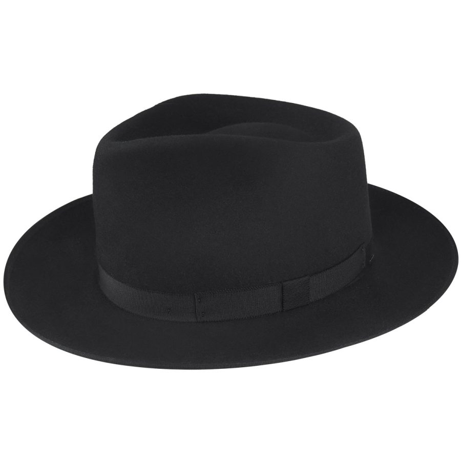 Cavalier Fedora - Black/M