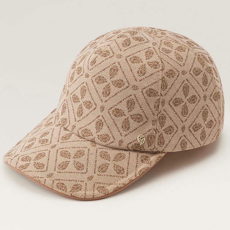 Chester Baseball Cap - Jacquard Latte/Cuoio / 1SFM