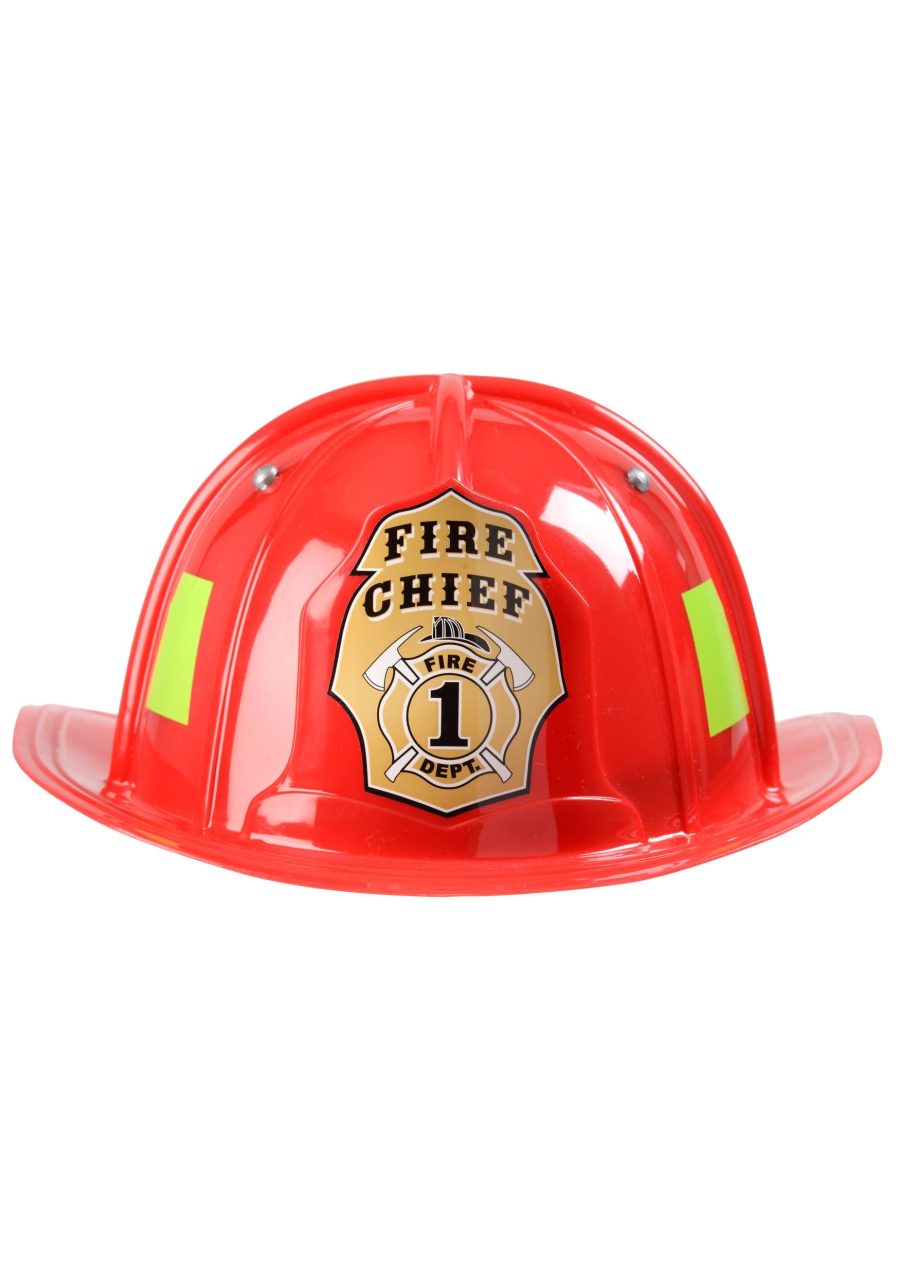 Child Basic Firefighter Costume Helmet