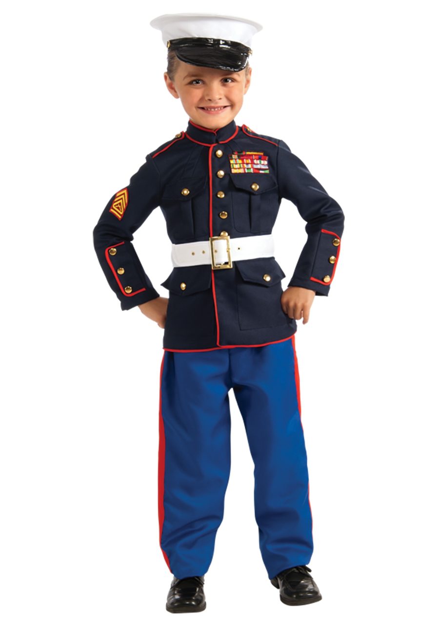 Child Marine Uniform Costume