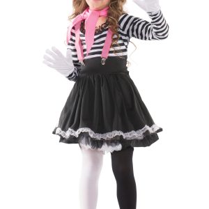 Child Mesmerizing Mime Costume