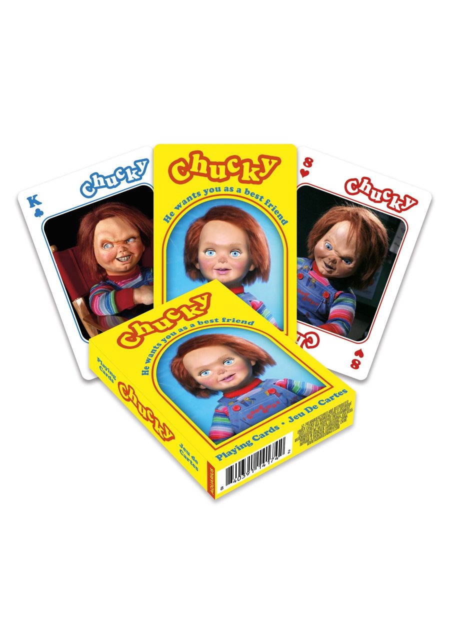 Child's Play Chucky Playing Cards