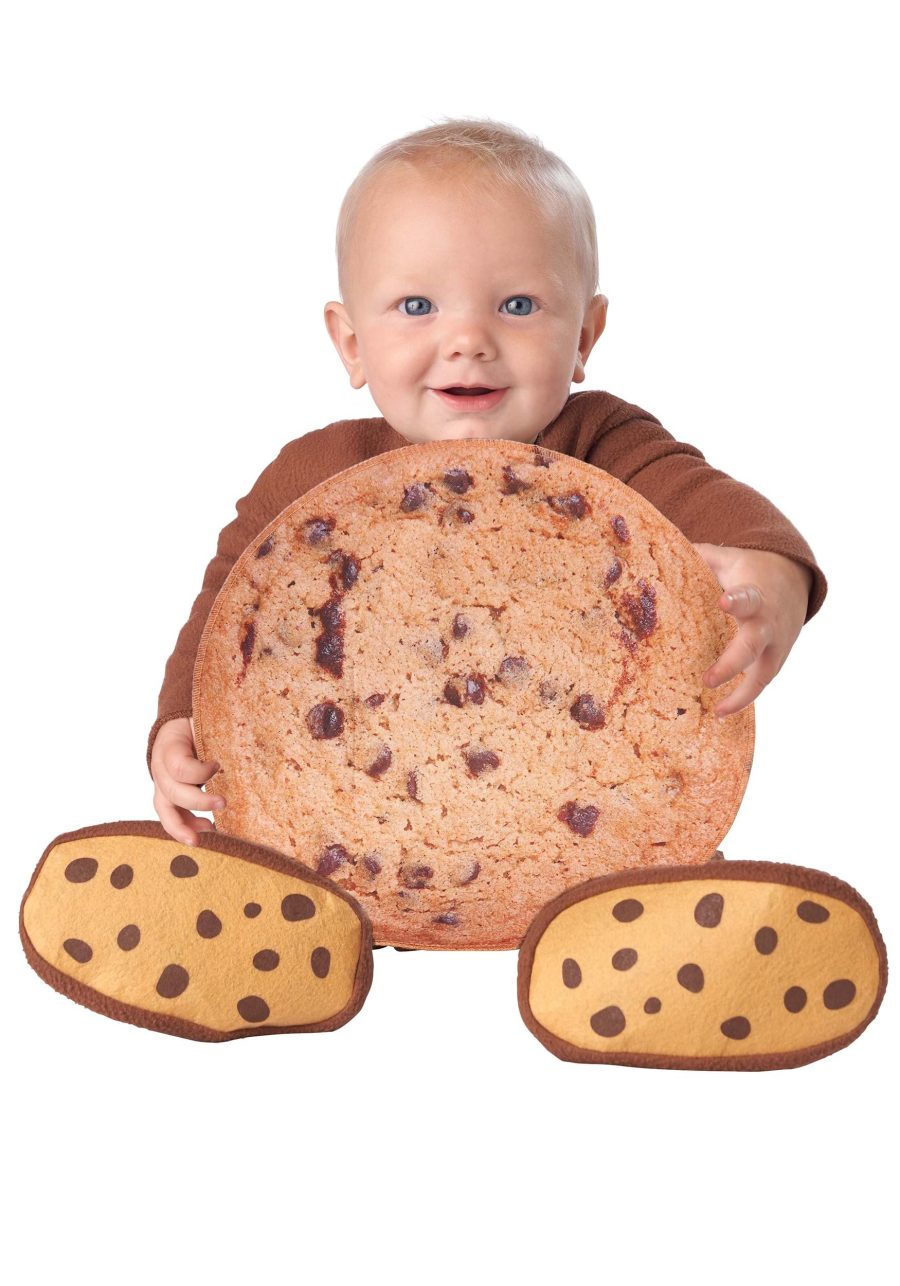 Chocolate Chip Cookie Costume with Booties for Infants