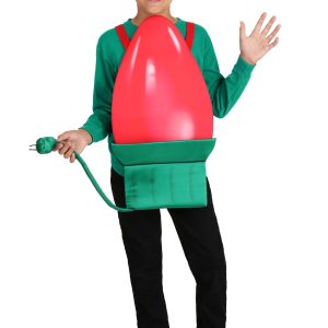 Christmas Light Bulb Kid's Costume