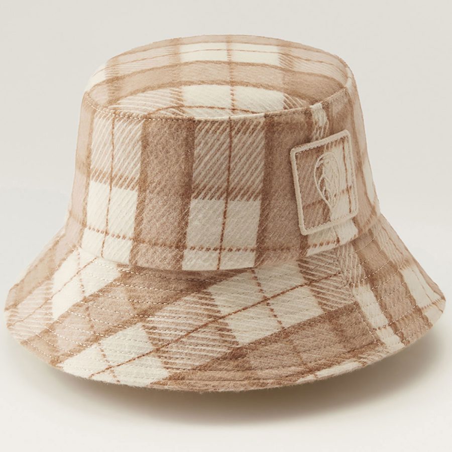 Clarion Bucket - Cream Check / 1SFM