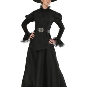 Classic Black Witch Plus Size Women's Costume