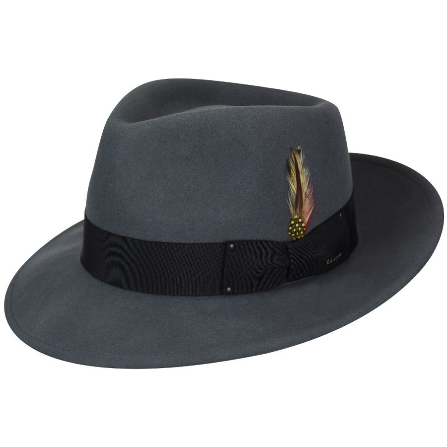 Classic LiteFelt ® Fedora - Graphite/L