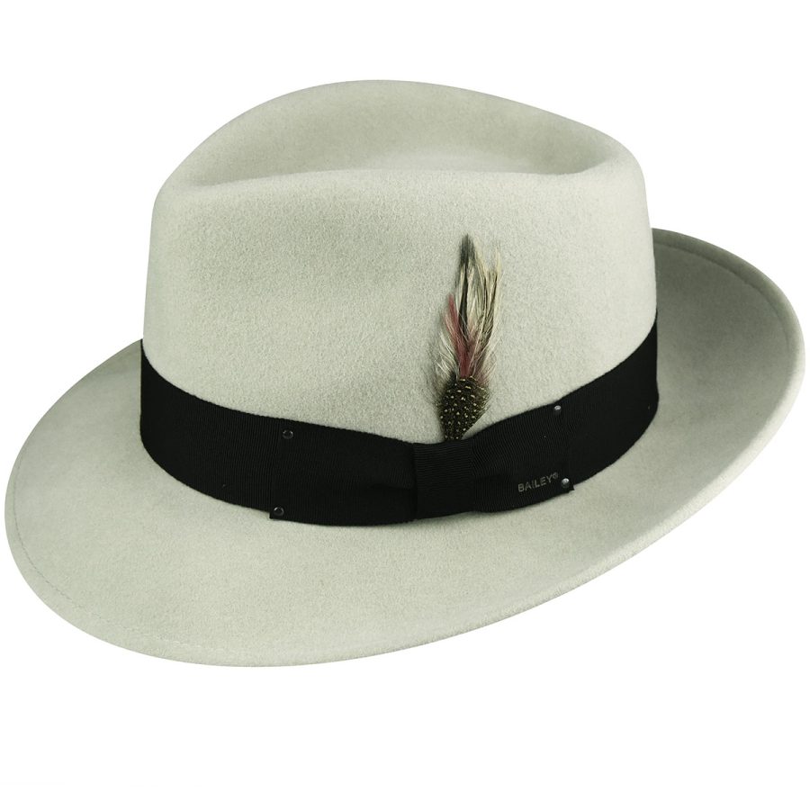 Classic LiteFelt ® Fedora - Nickel / L