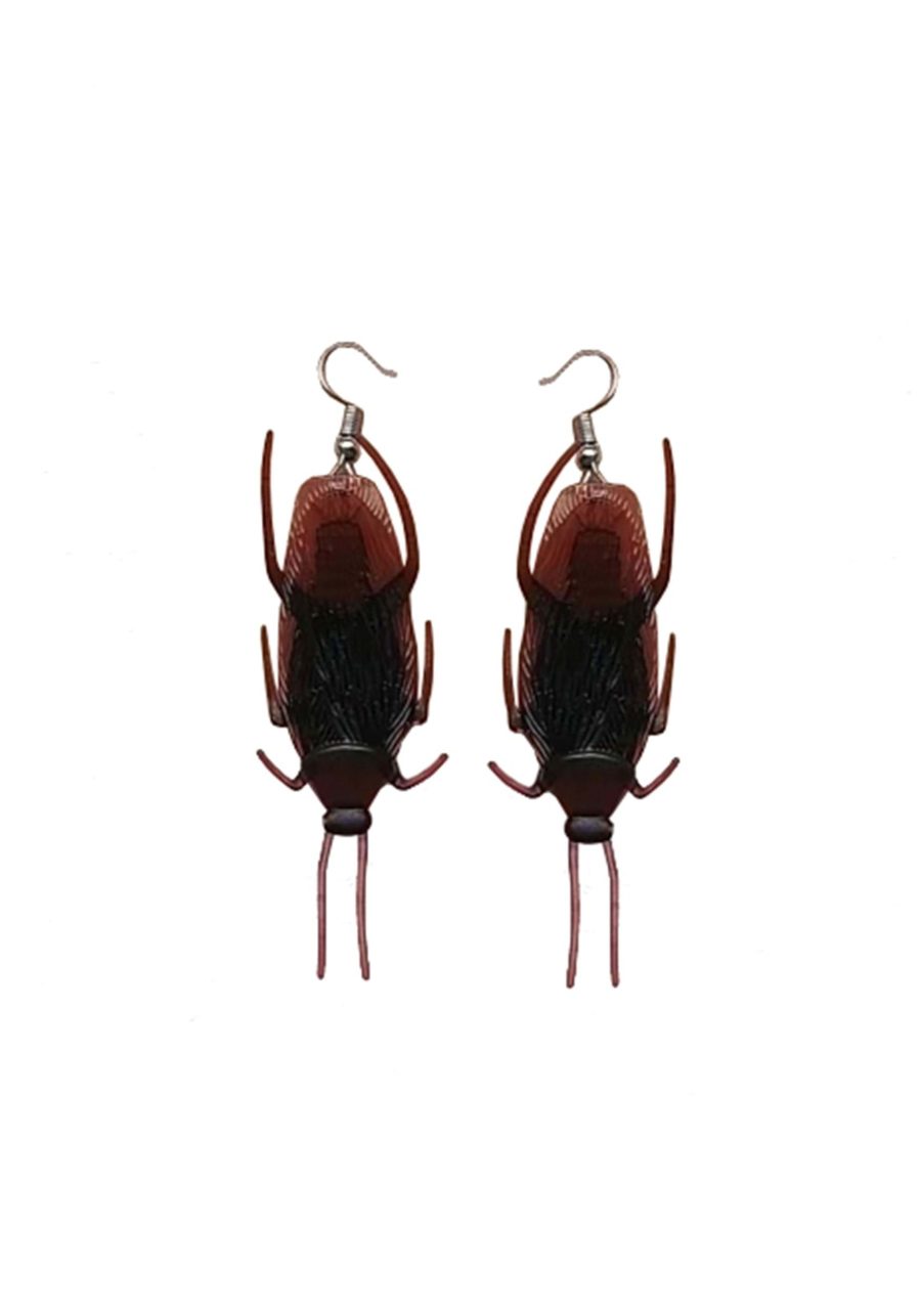 Cockroach Earrings