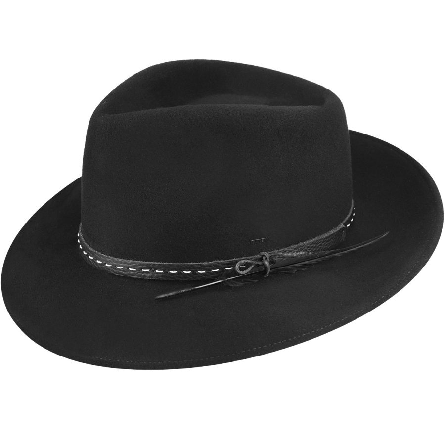 Colby Fedora - Black/S