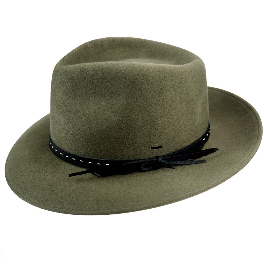 Colby Fedora - Soft Khaki/S