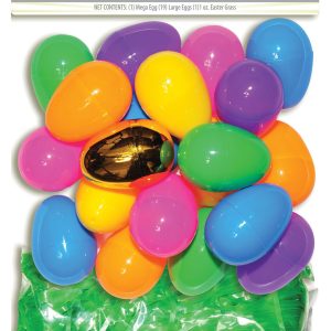 Complete Easter Eggs and Grass Decorative Kit