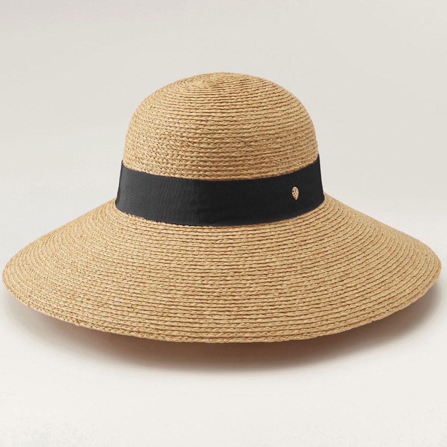 Cori Wide Brim Hat - Natural/Black / 1SFM