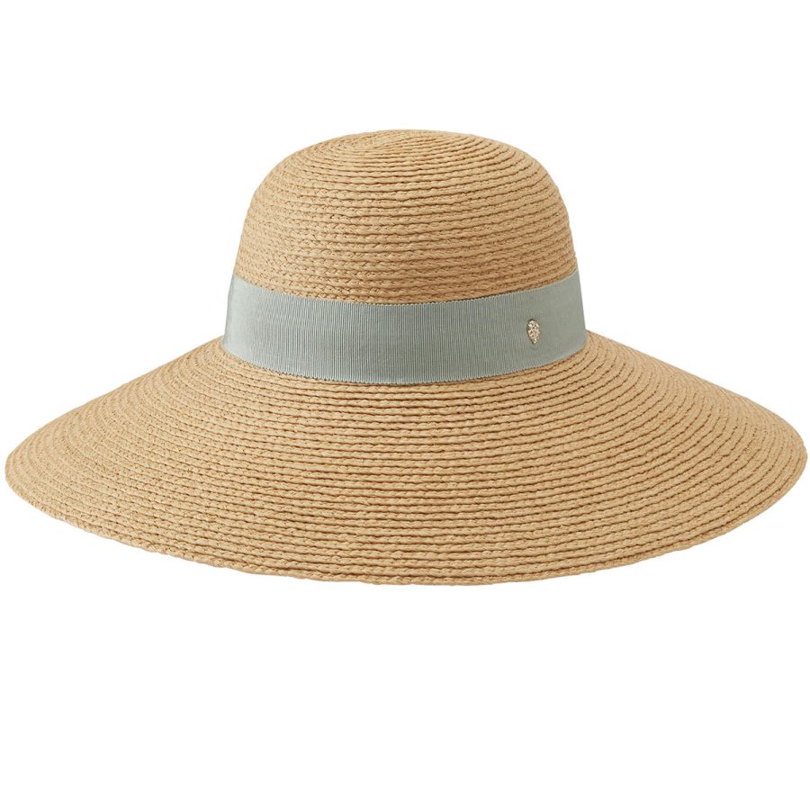 Cori Wide Brim Hat - Nougat/Chalk Blue / 1SFM