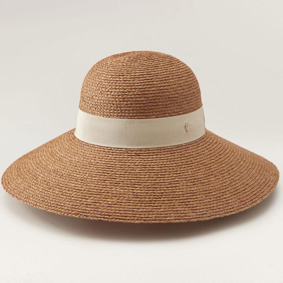 Cori Wide Brim Hat - Nougat/Cream / 1SFM