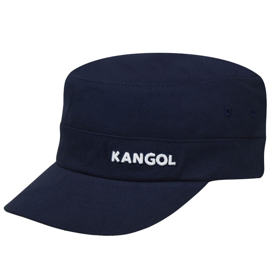 Cotton Twill Army Cap - Navy/L/XL