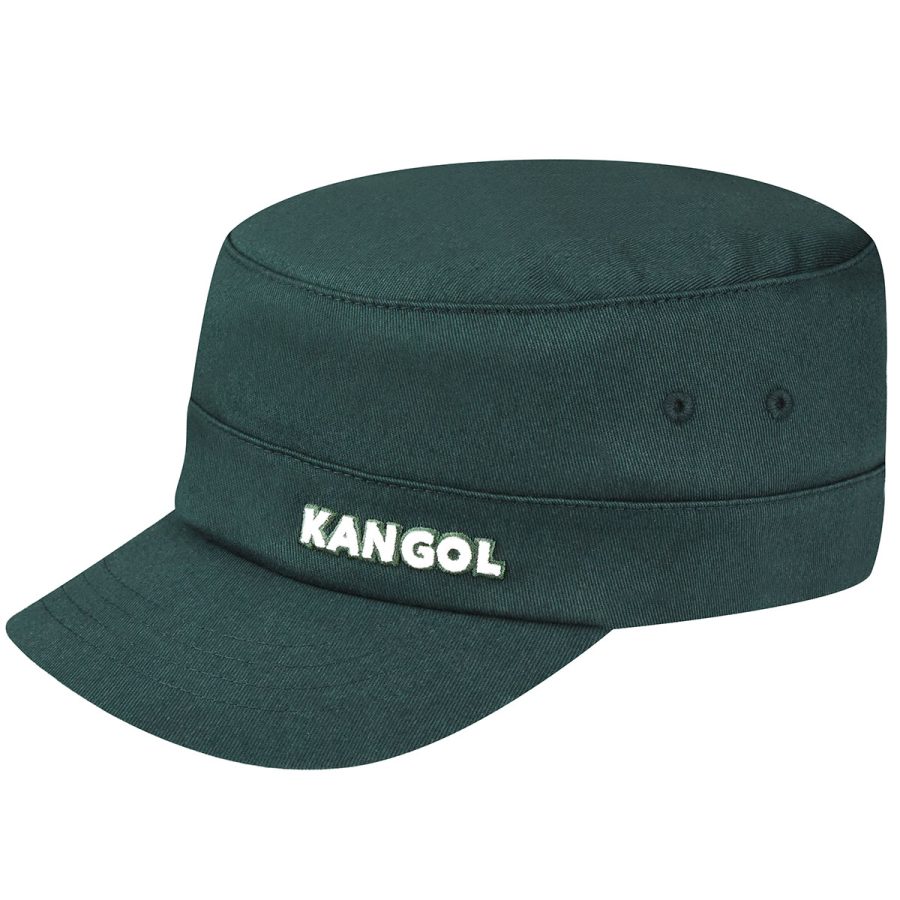 Cotton Twill Army Cap - Pine / L/XL