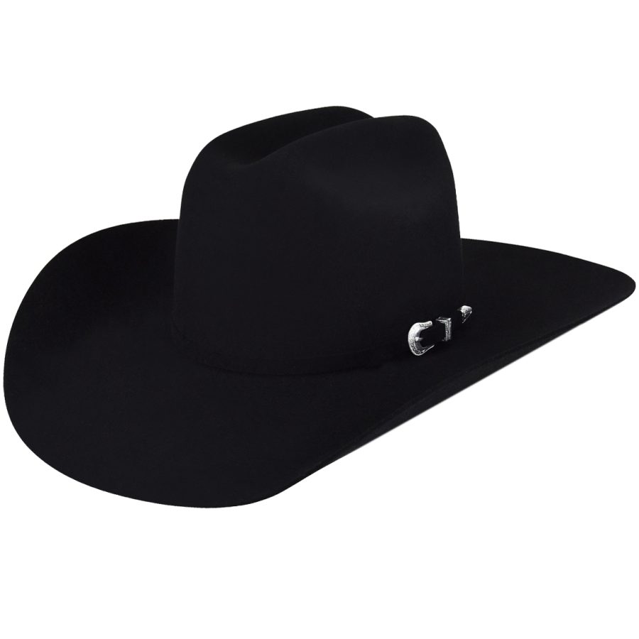 Courtright 7X Cowboy Western Hat - Black/6 3/4