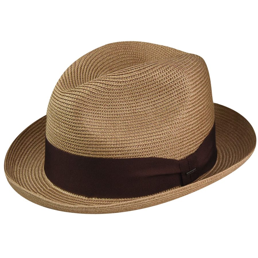 Craig Braided Fedora - Tan / XXL