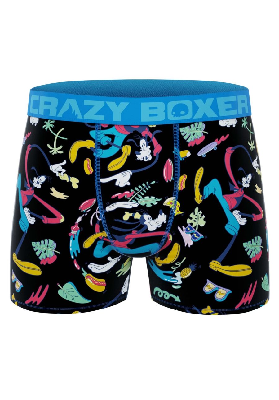 Crazy Boxers Men's Boxer Briefs - Disney Goofy