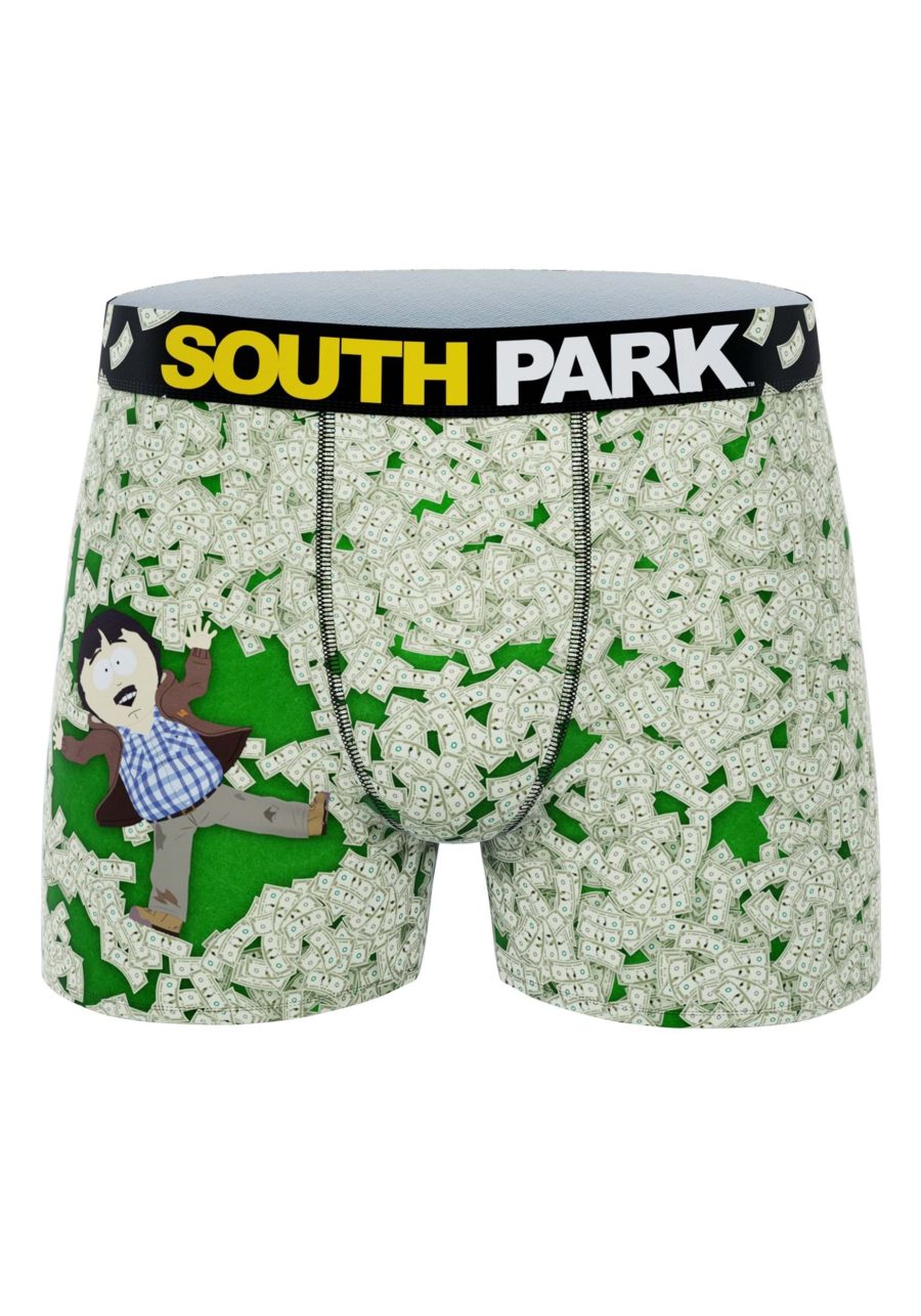 Crazy Boxers Men's Boxer Briefs South Park Cash Everywhere