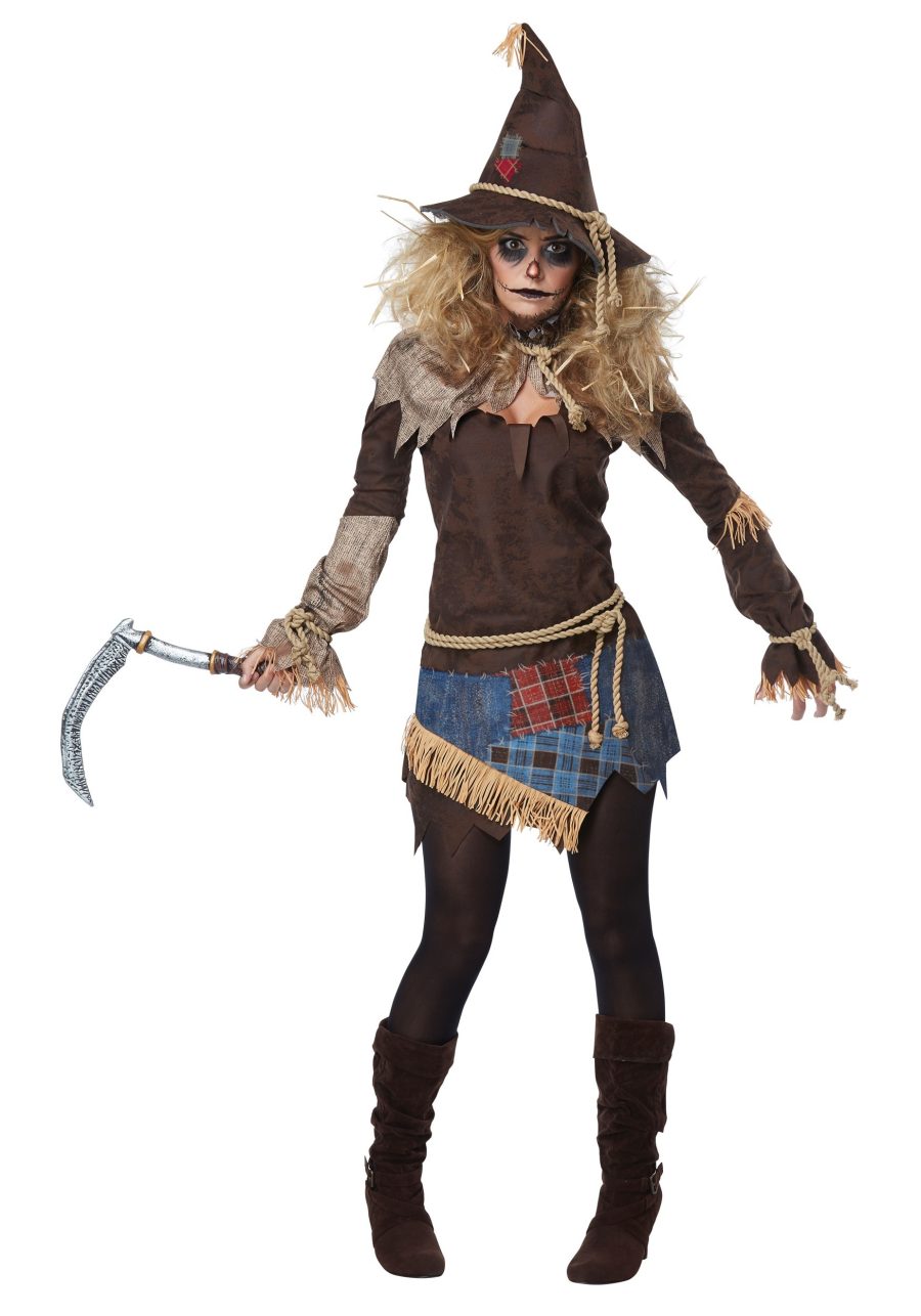 Creepy Scarecrow Women's Costume