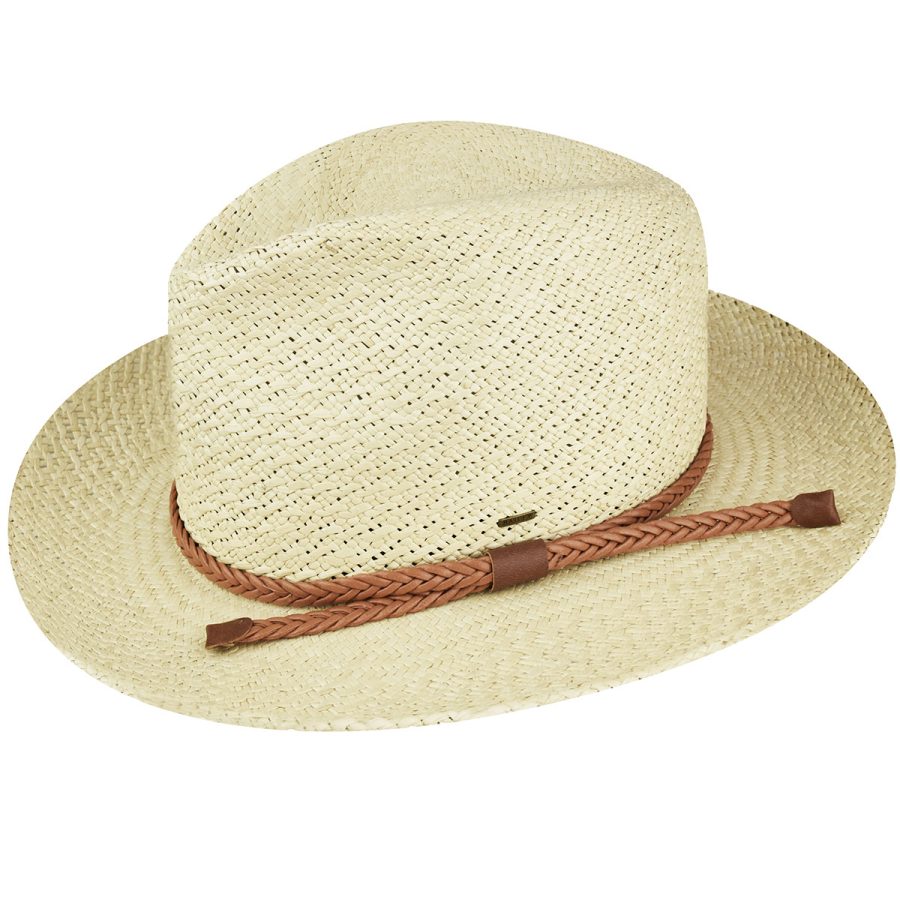 Crispin Fedora - Natural / L