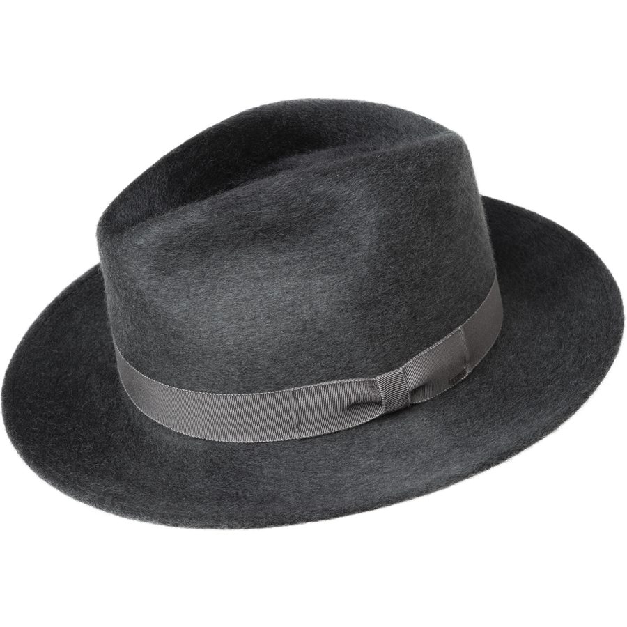 Criss Fedora - Elephant Grey Swirl / M