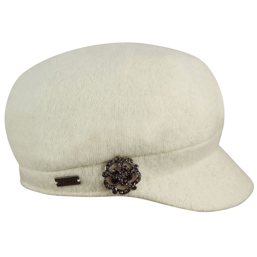 Crystal Fashion Cap - Winter White/1SFM