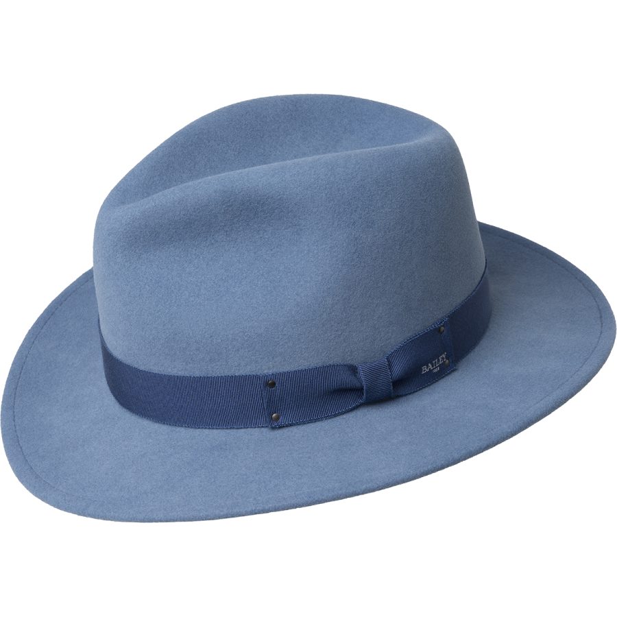 Curtis LiteFelt ® Fedora - Elemental Blue / L